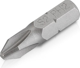 Varo ביטים למברגה 2 יחידות 25 מ"מ KRT061225  PH2